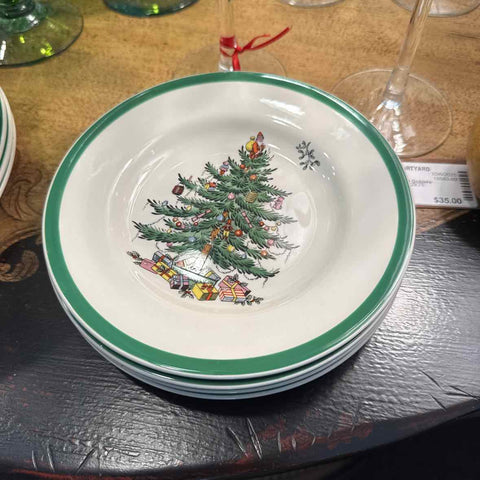 5 Spode Christmas Bread/butterPlates