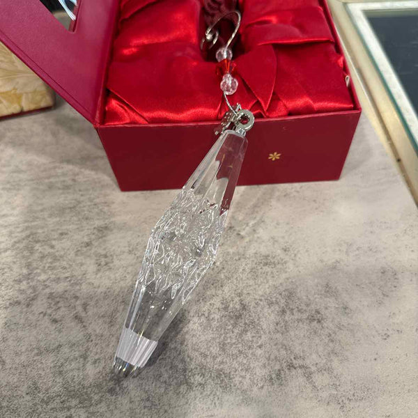 Waterford Icicle 2016 Ornament w/Box