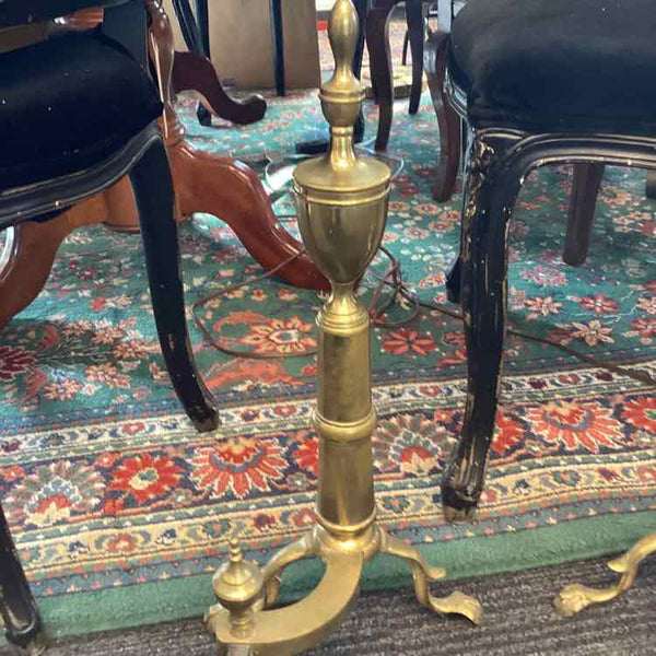 Pr. of Vintage Brass Andirons