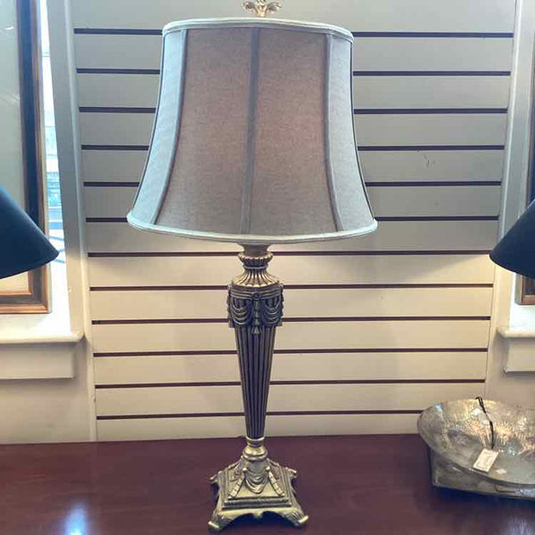 Gold Lamp With Shade