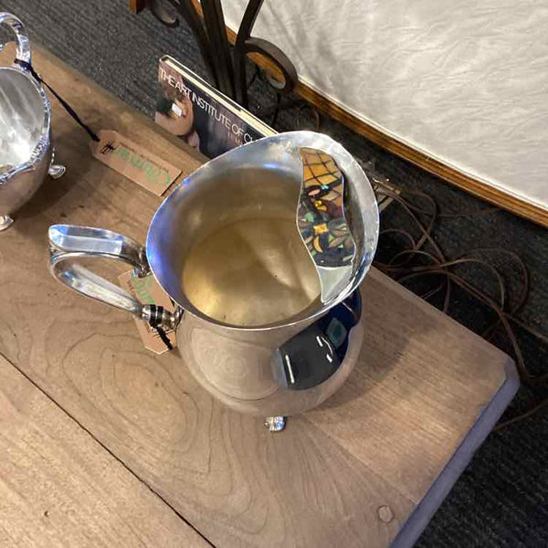 Antique Silver Water Pitcher