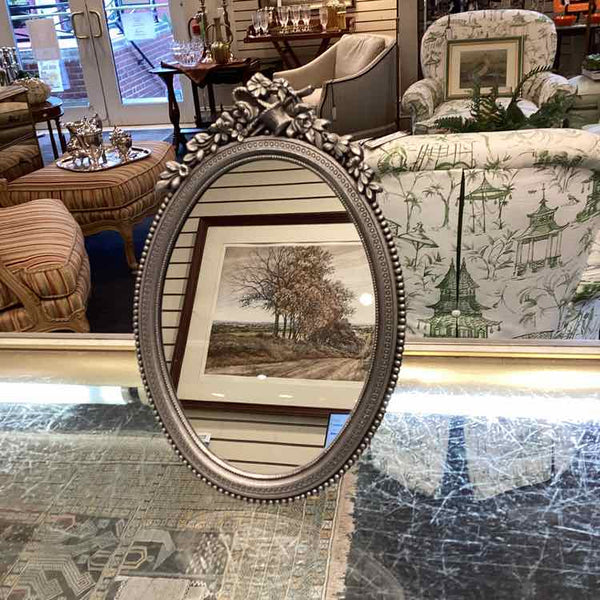 Pewter Mirror (Standing/hanging)