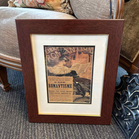 French Romantisme Framed Poster