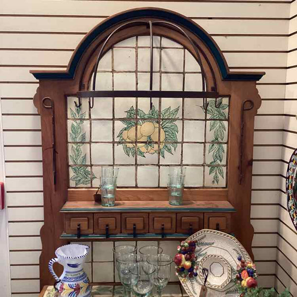 Lemon Tile Kitchen Stand