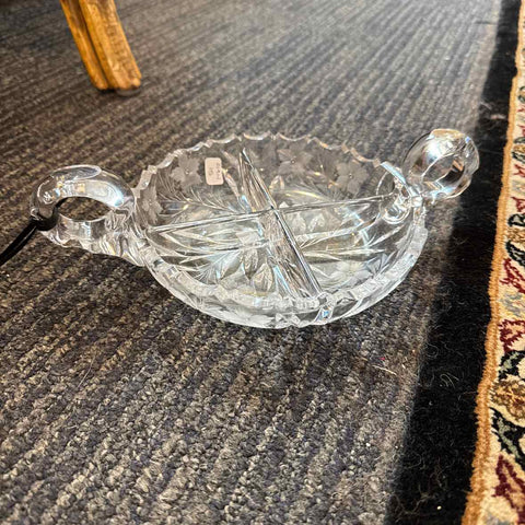 Crystal Relish Dish