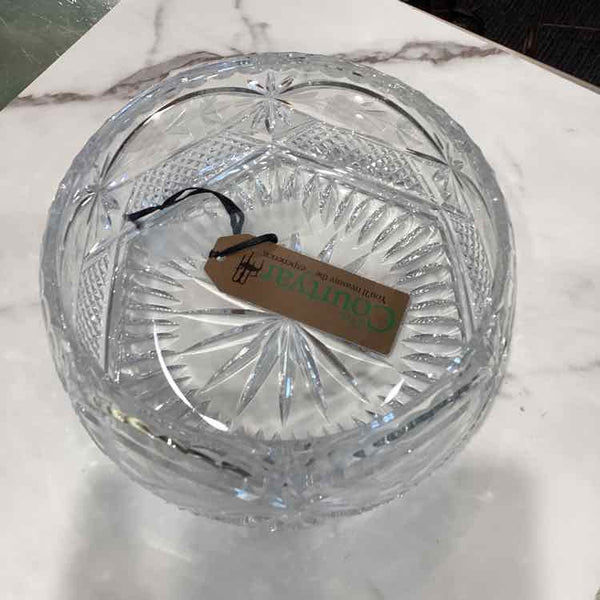 Cut Crystal Bowl - Starburst Pattern