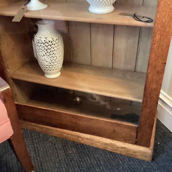 Antique Bookcase of Embellished Oak