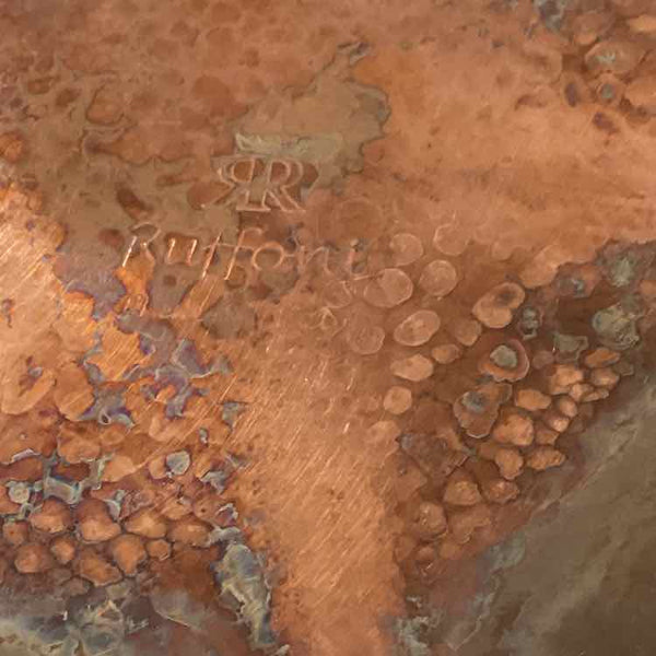 Williams Sonoma Hammered Copper Pot w/Artichoke Lid