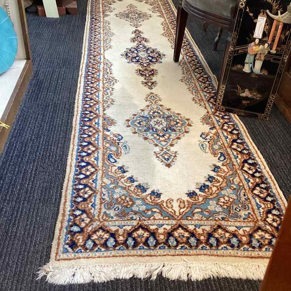 Ivory And Blue Runner