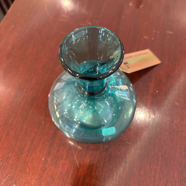 Blue Glass Vase