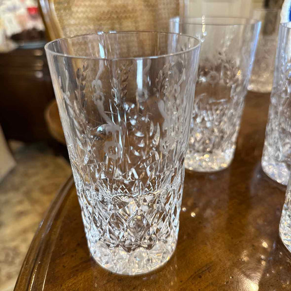 Five Rogaska Tumblers