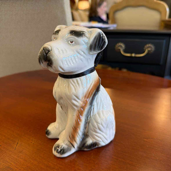 Vintage Ceramic Terrier Figurine