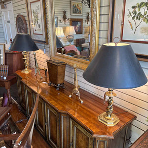 Pair of Brass Stiffel Lamps
