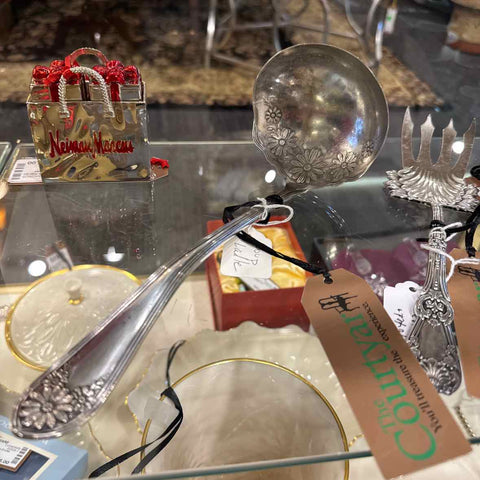 Soup Ladle With Daisies