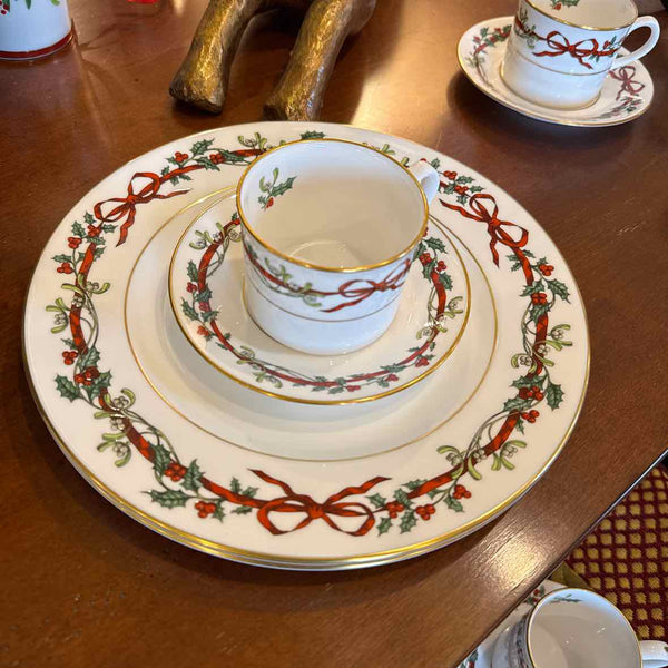 Royal Worcester Holly Ribbons China
