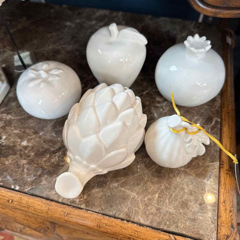 Williams Sonoma Fruit Figurines