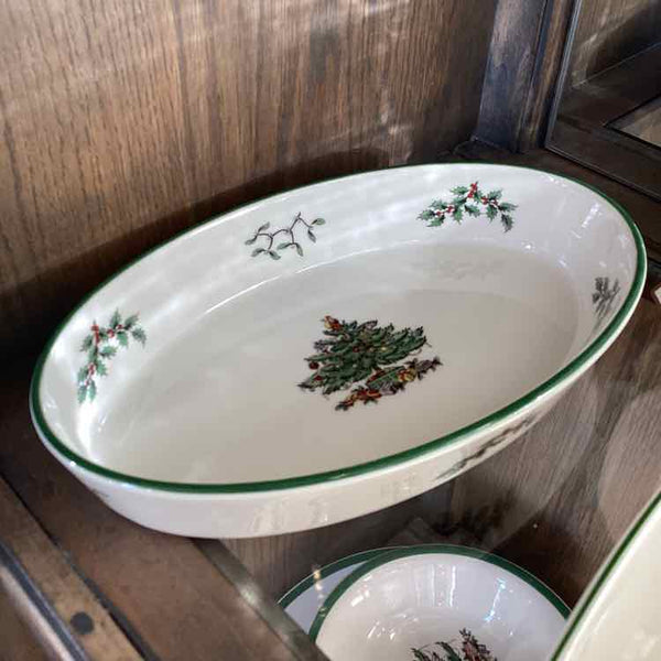 Spode Christmas Oval Dish