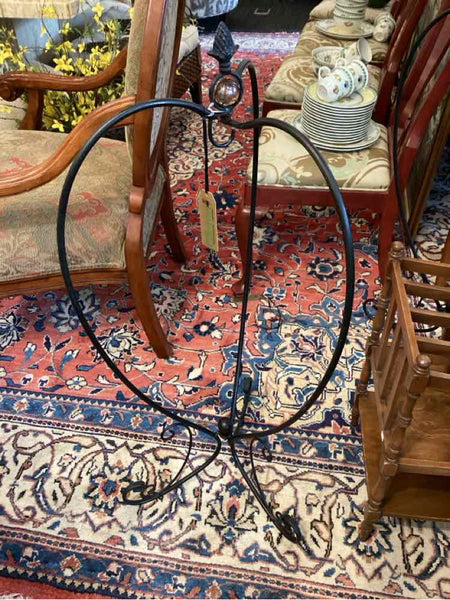 Wrought Iron  Hanging Plant Stand