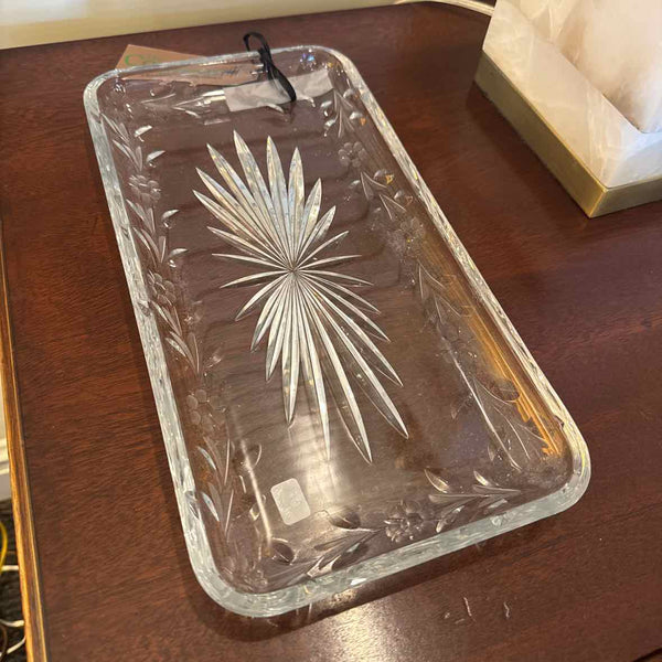 Crystal Serving Tray
