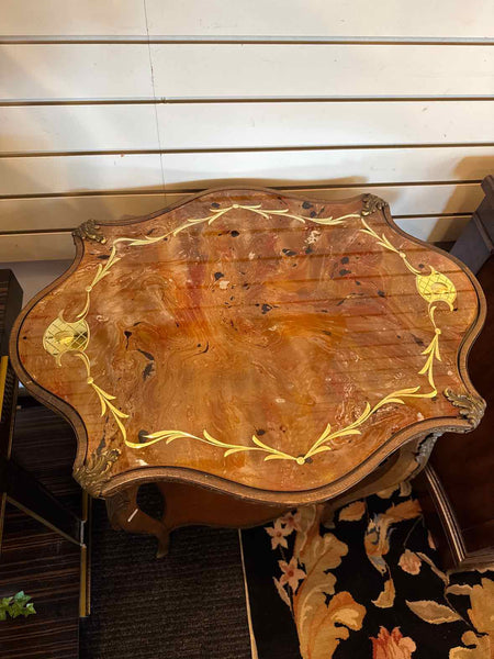 Pair Of Victorian Tables With Glass