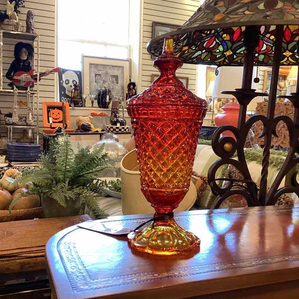 Glass Apothecary Jar