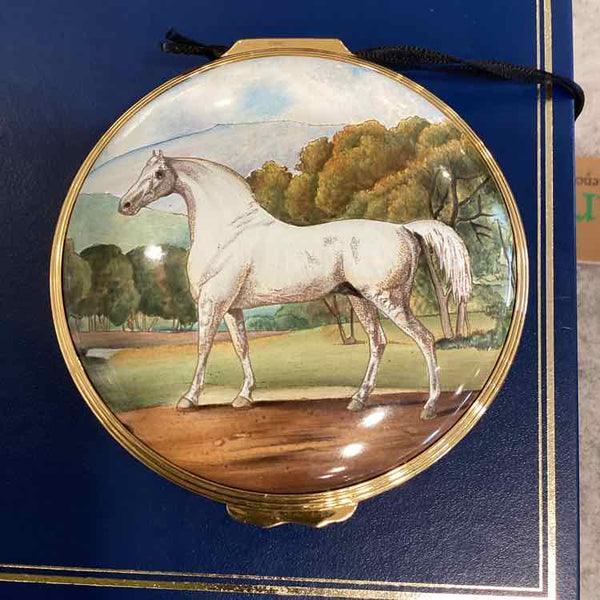Halcyon Days Mambrino White Horse Box