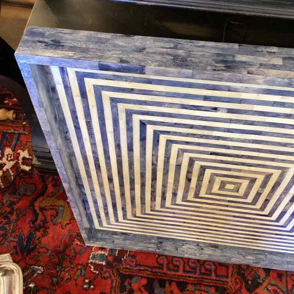 Blue And White Serena & Lily Tray
