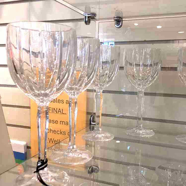 Four Waterford Marquis Omega Wine Glasses