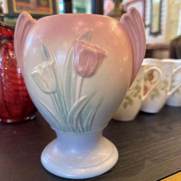 Pink/White Tulip Vase