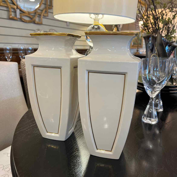 Pair Of Lenox American Vases