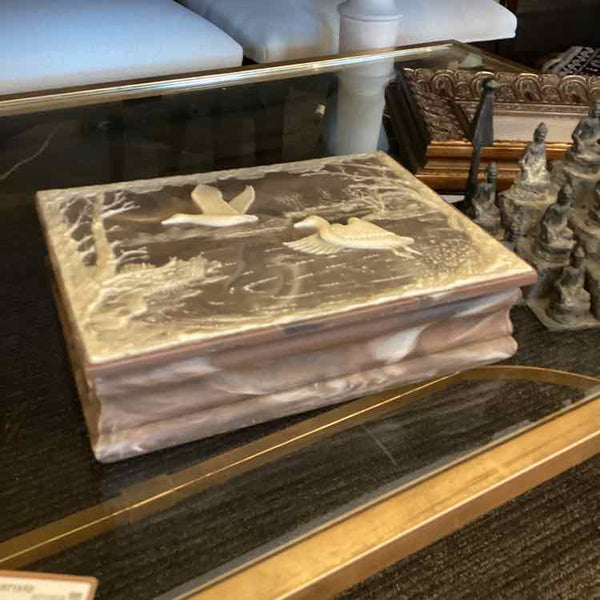 Incolay Hinged Stone Box