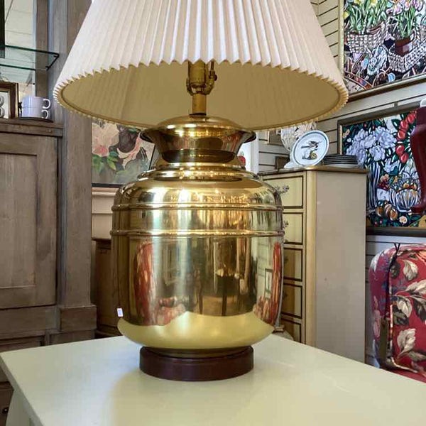 Large Brass Lamp