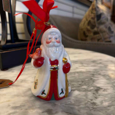 Waterford Santa Bell w/Bird