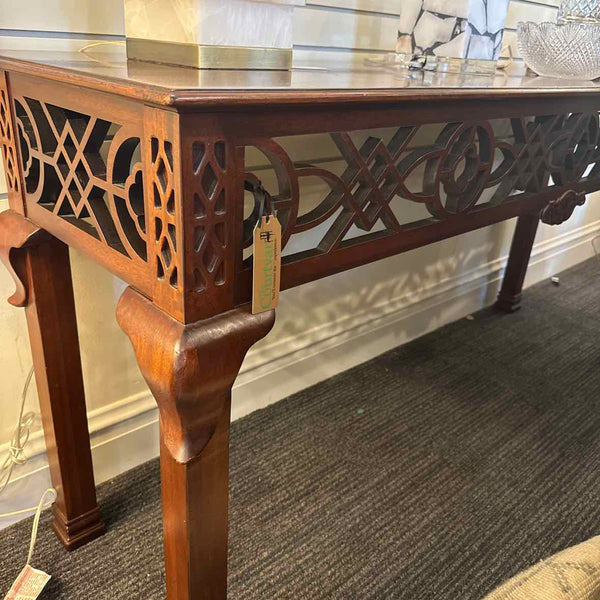 Pierced Mahogany Huntboard