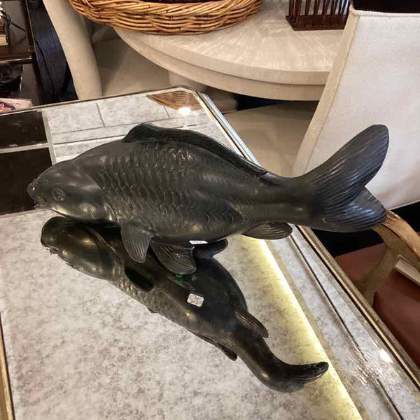 Cast Iron Koi Figurine