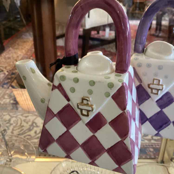 Pair Of Ceramic Tea Pots