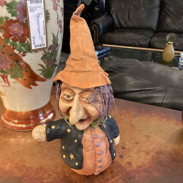 Vintage Bobblehead Witch