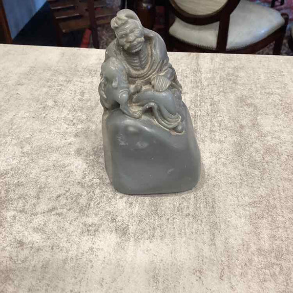 Carved Stone Scholar's Piece