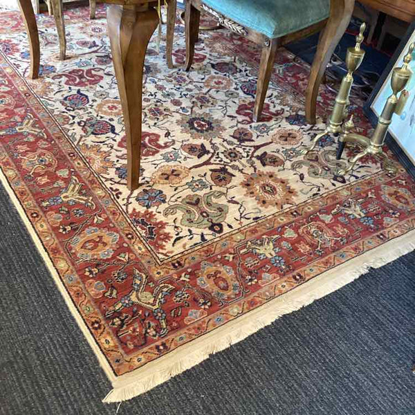 Karastan Rust And Beige Rug