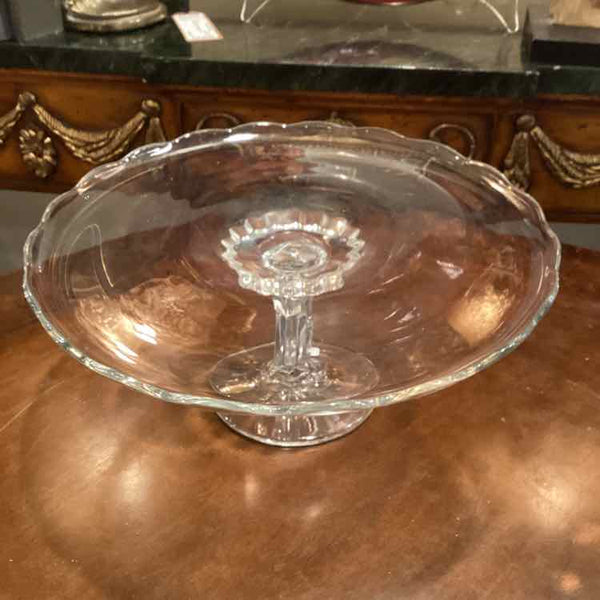 Glass Cake Plate