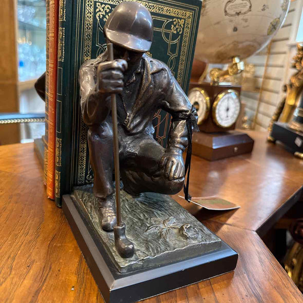 Golfer Bookends