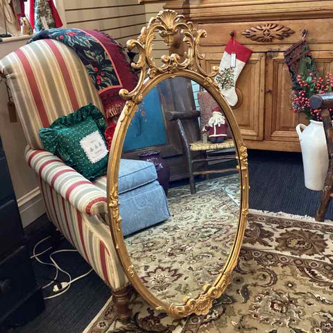 Ornate Gold Mirror