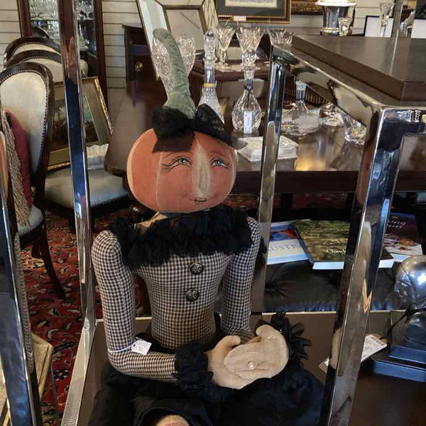 Cloth Pumpkin "Engaged" Couple