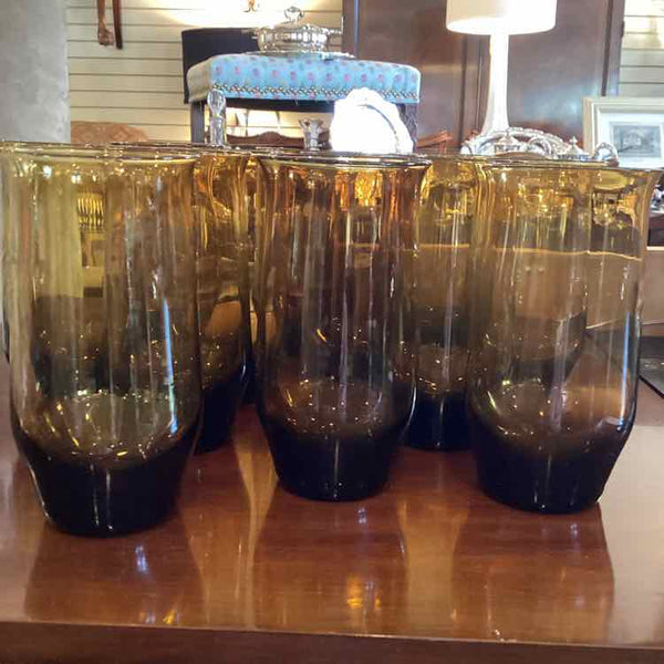 12 Amber Tumblers - Danby (England)