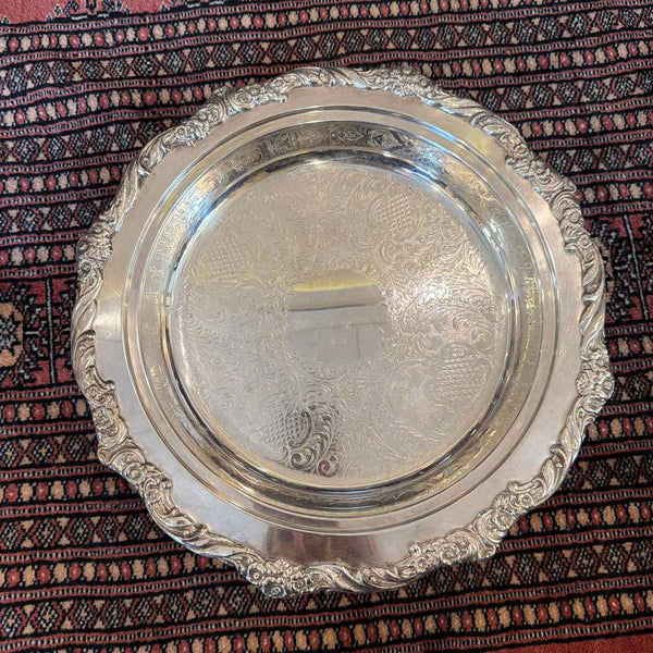 SLP Footed Pie/Quiche Dish - Am. Sheffield