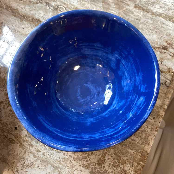 Small Blue Serving Bowl