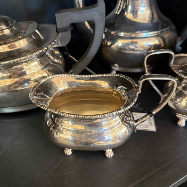 4 Piece English Sheffield Coffee Service