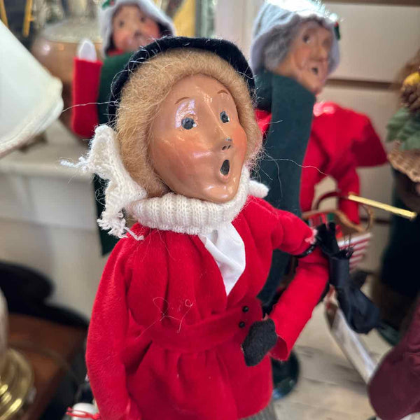 Byers Caroler Girl w/Doll