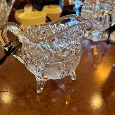 Pressed Glass Creamer