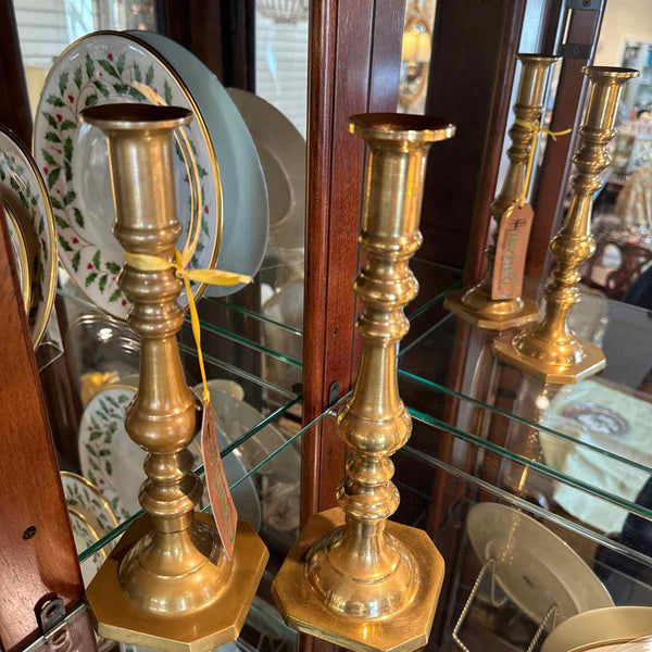 Pair of Brass Candlesticks